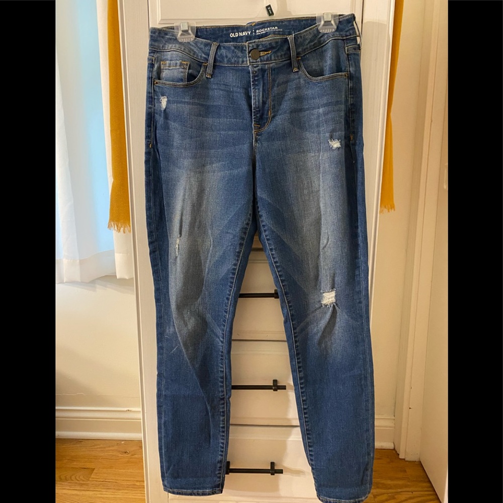Old Navy rockstar skinny jeans
